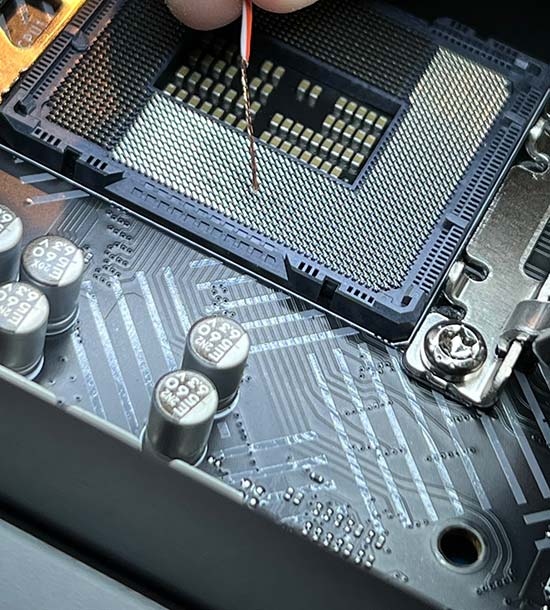 CPU cleaning and repair