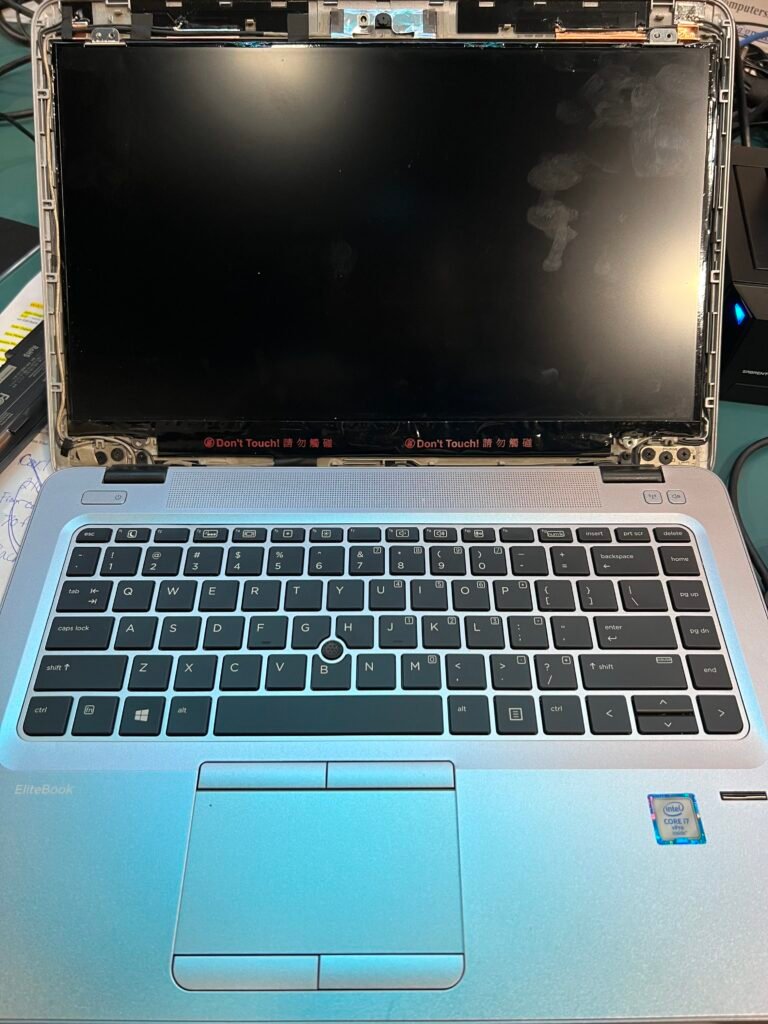 Steve's Computer Repair and Data Recovery San Antonio Laptop Chromebook screen replacement and border repair