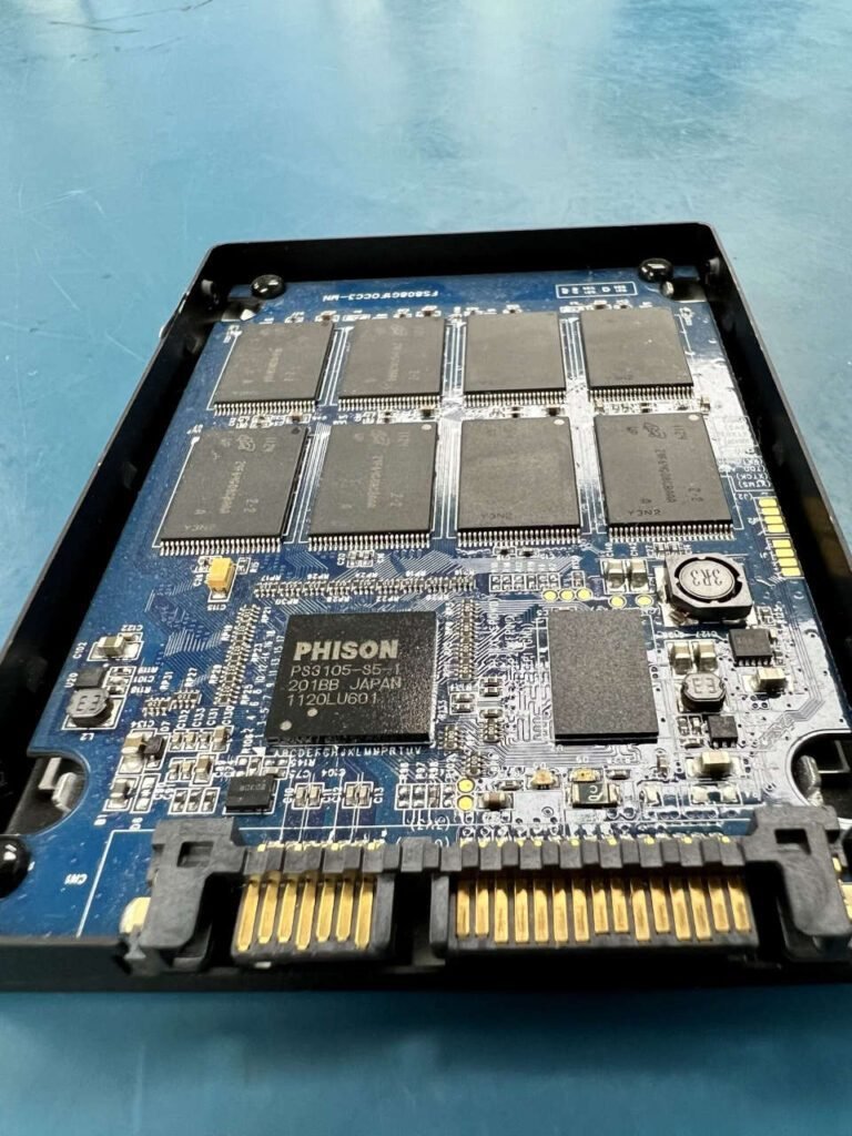Inside of an ssd